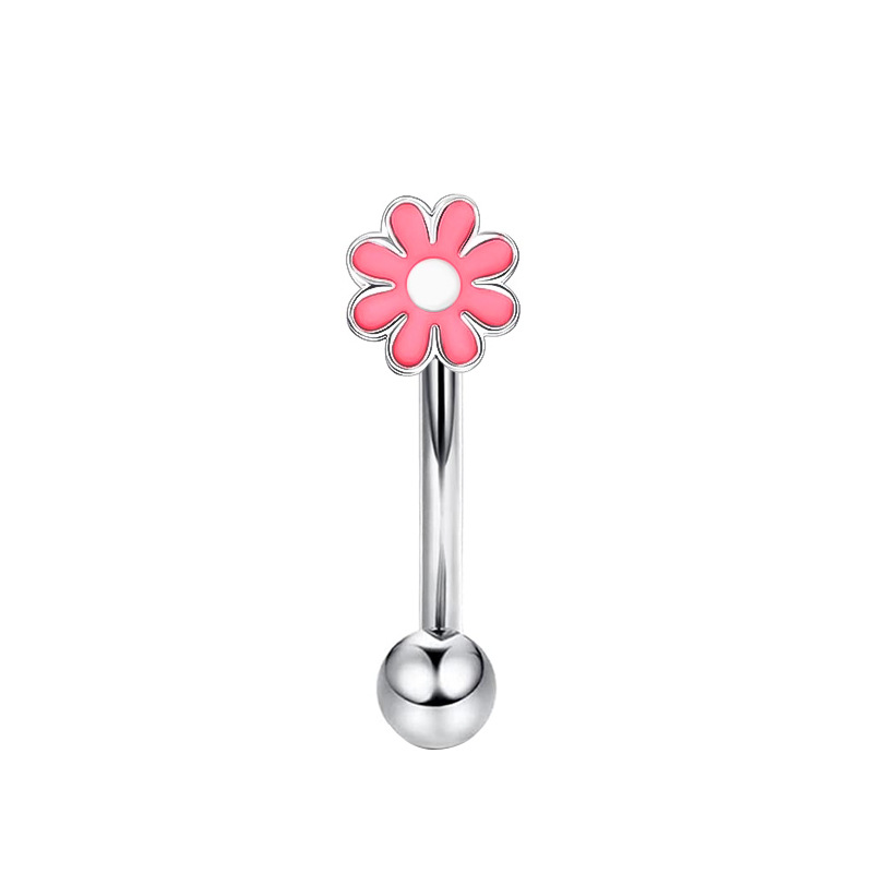 Navel Ring with Flower(图1)