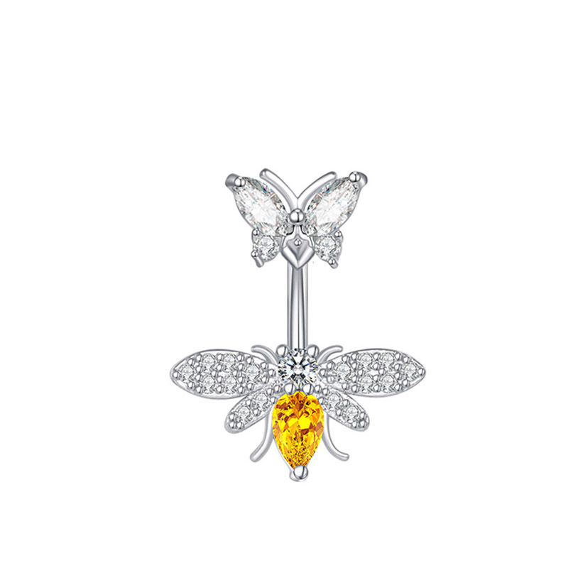 Navel Ring with Butterfly(图1)