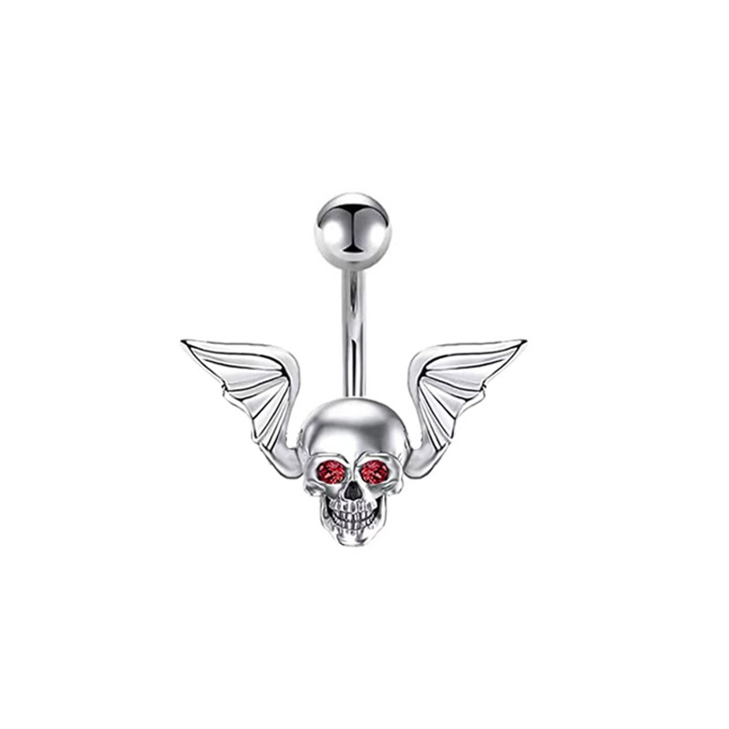 Navel Ring with Skull(图1)