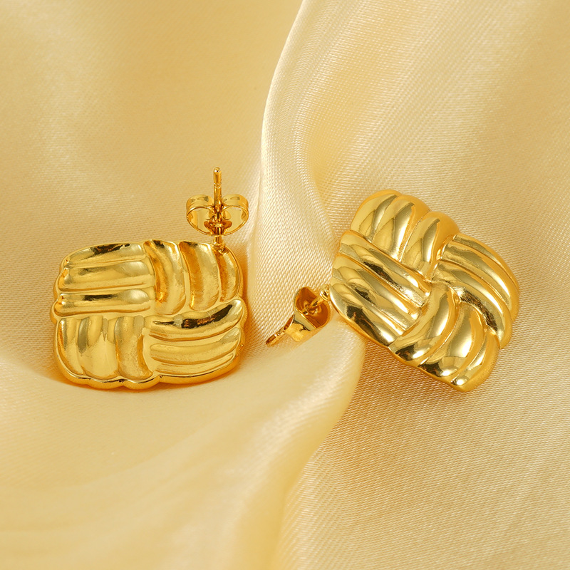 Square Statement Earring(图1)