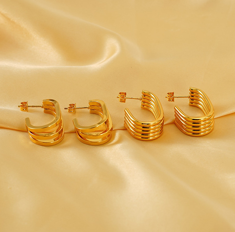 Square Statement Earring(图1)