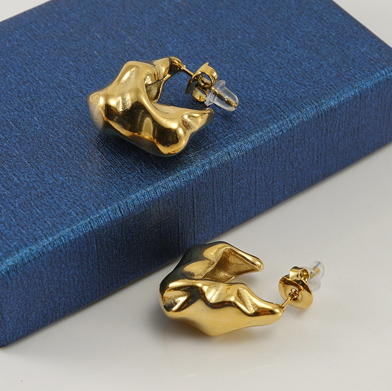 18K Gold Plated Earring(图1)