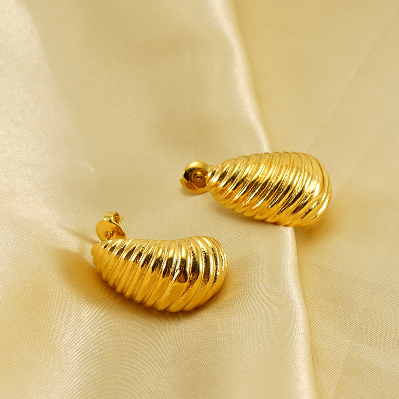 18K Gold Plated Earring(图1)