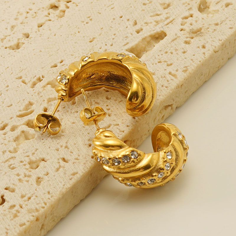 18K Gold Plated Earring(图1)