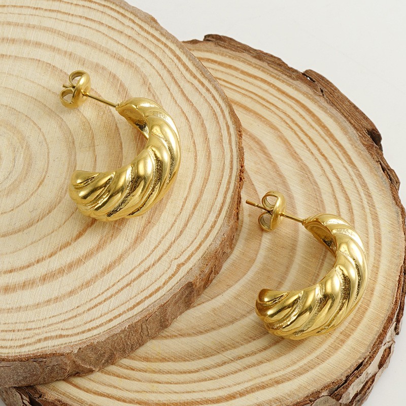 18K Gold Plated Earring(图1)