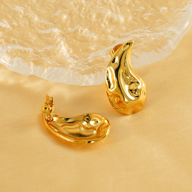 18K Gold Plated Earring(图1)