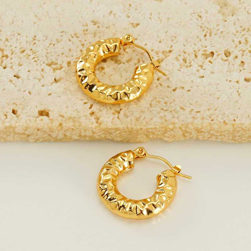 18k Gold Plated Ear Hoop(图1)