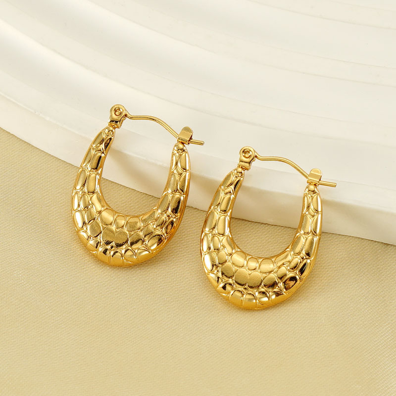 18k Gold Plated Ear Hoop(图1)