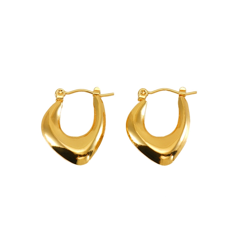 18k Gold Plated Ear Hoop(图1)