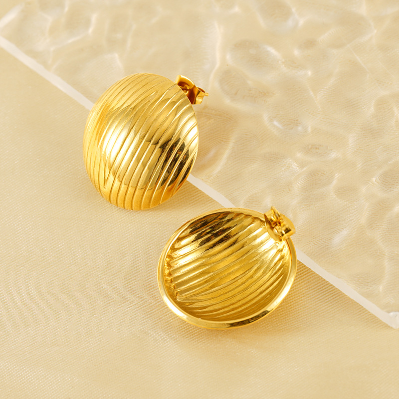 Round Statement Earring(图1)