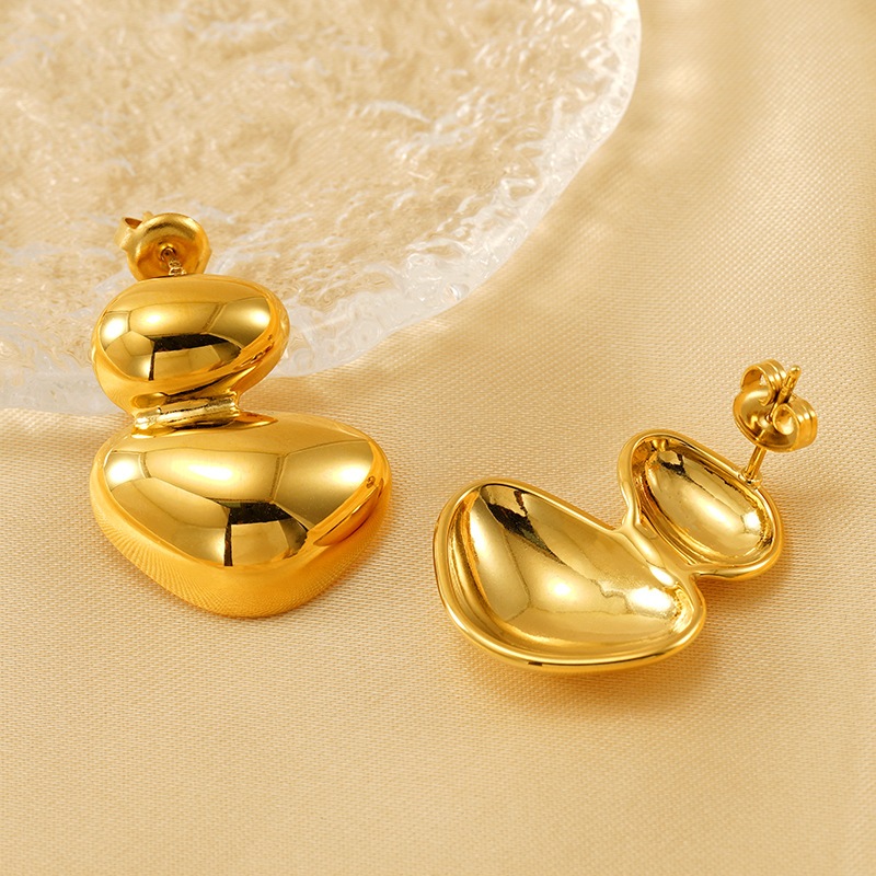 18k Gold Plated Statement Earring(图1)