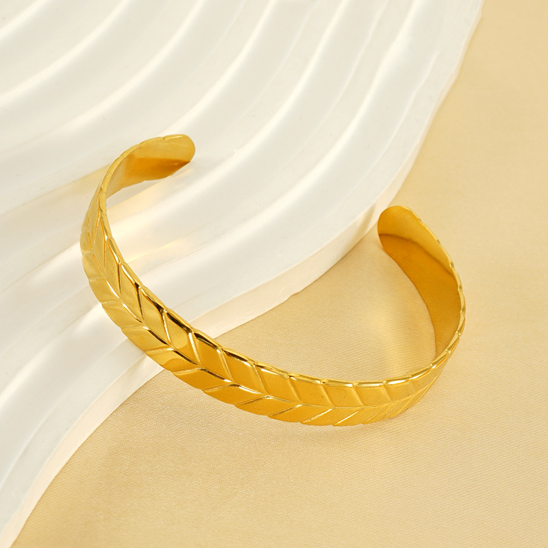 18k Gold Plated Bracelet(图1)