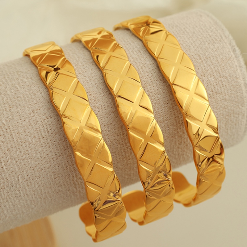 18k Gold Plated Bracelet(图1)