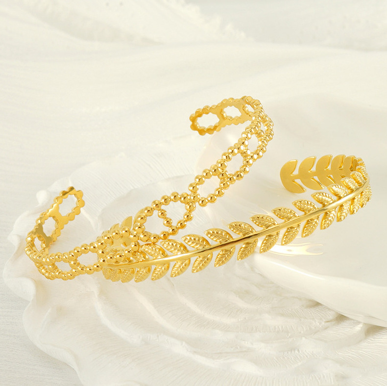 18k Gold Plated Bracelet(图1)