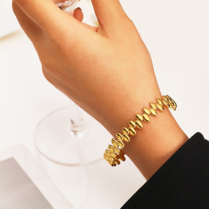 18k Gold Plated Bracelet(图1)