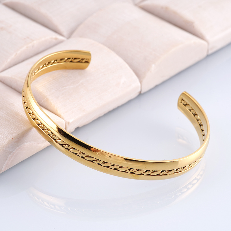 18k Gold Plated Bracelet(图1)