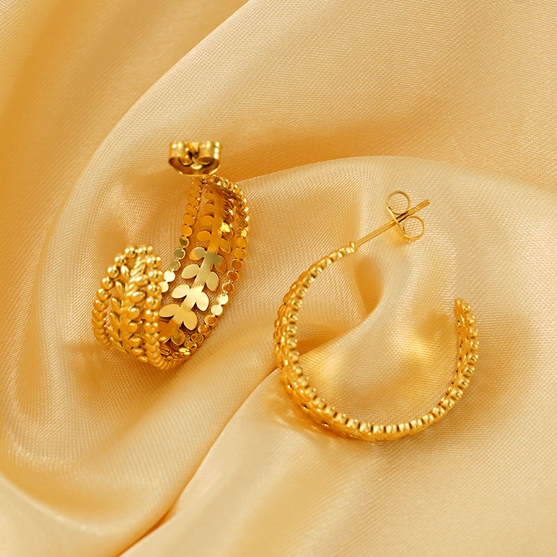 18k Gold Plated Earring(图1)