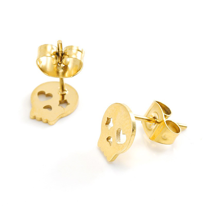 Skull-look Ear Stud(图1)