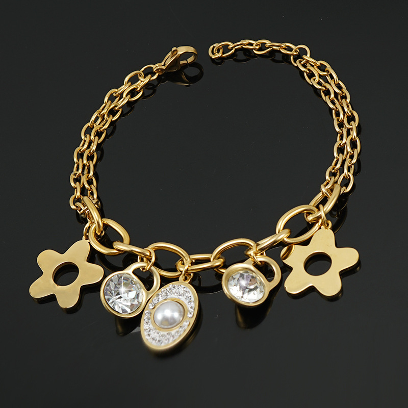 18k Gold Plated Bracelet(图1)