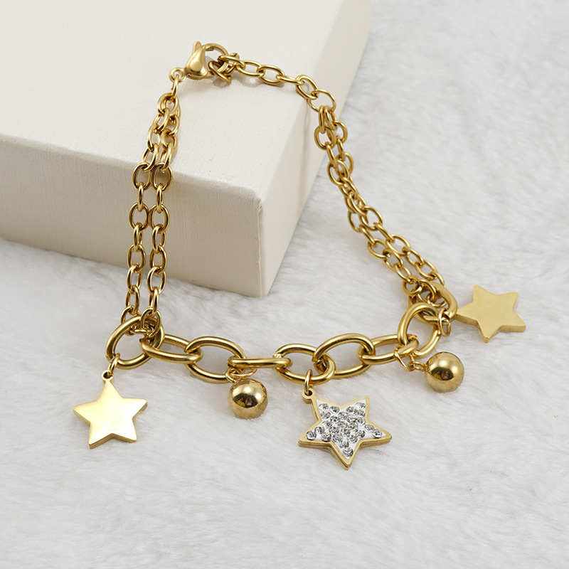 18k Gold Plated Bracelet(图1)