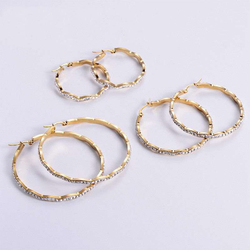 Ear Hoop with Rhinestones(图1)