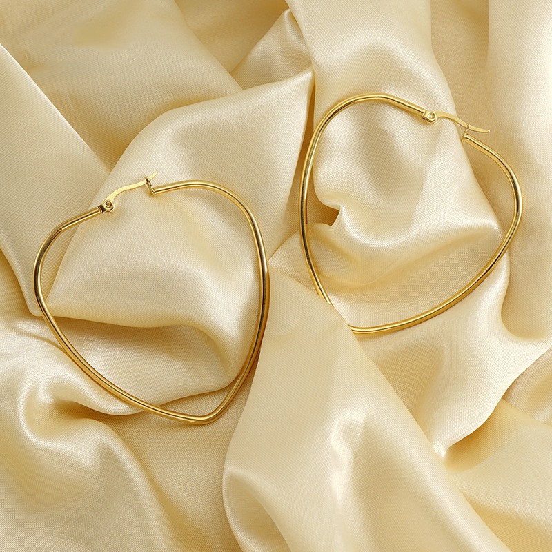 18k Gold Plated Ear Hoop(图1)