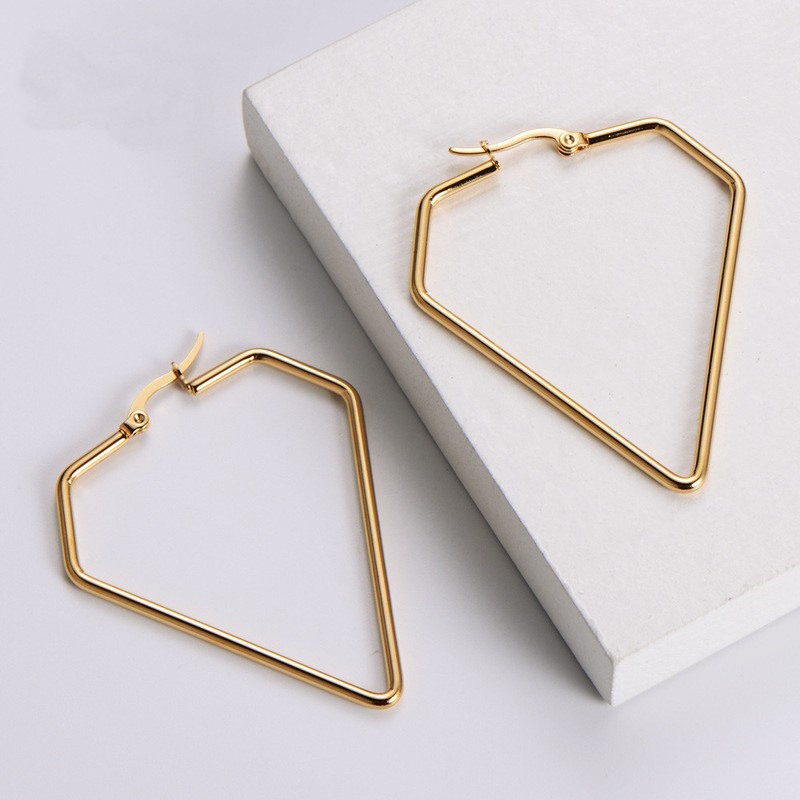 18k Gold Plated Ear Hoop(图1)