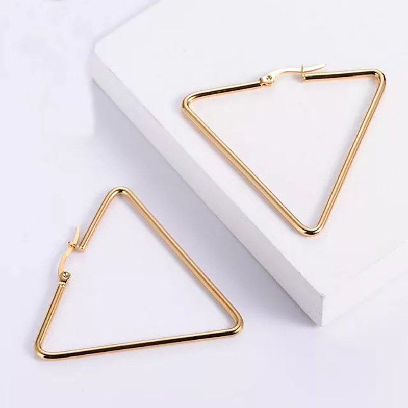 18k Gold Plated Ear Hoop(图1)