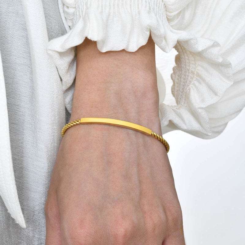 18k Gold Plated Bracelet(图1)