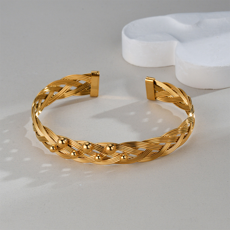 18k Gold Plated Bracelet(图1)