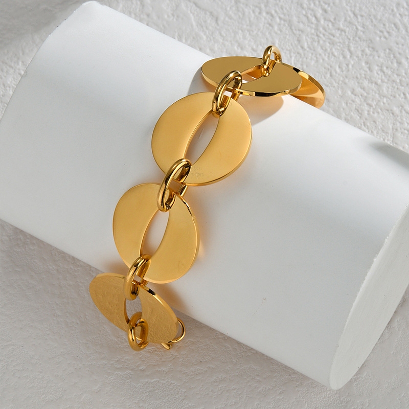 18k Gold Plated Bracelet(图1)