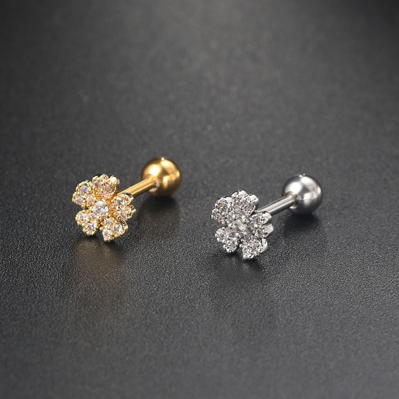 Flower-top Ear Stud(图1)