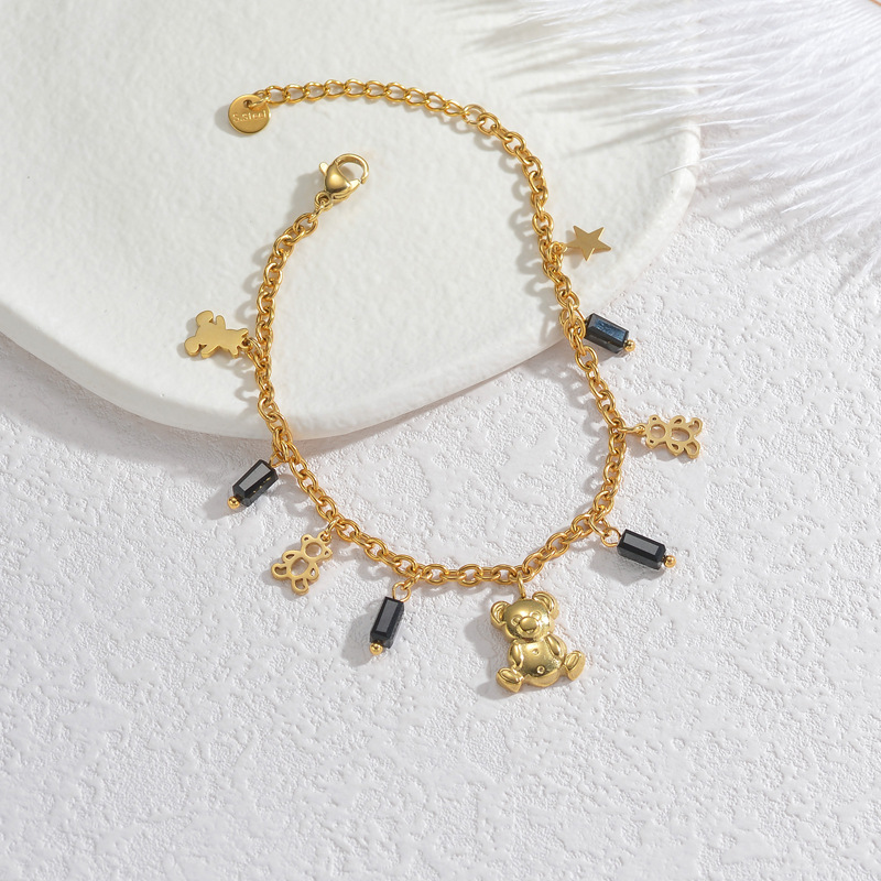 18k Gold Plated Bracelet(图1)