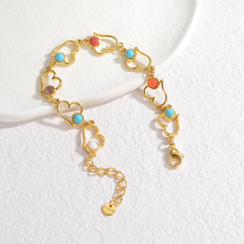 Chic Bracelet with Beads(图1)