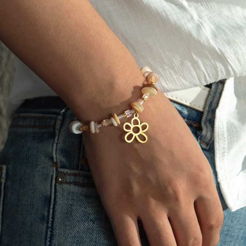 Bracelet with Flower(图1)