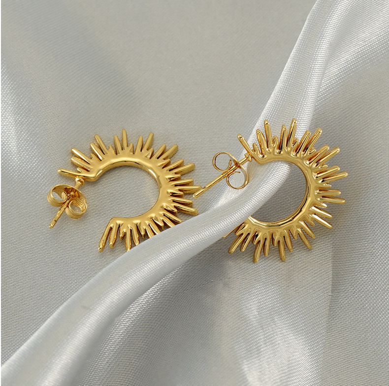 18k Gold Plated Earring(图1)