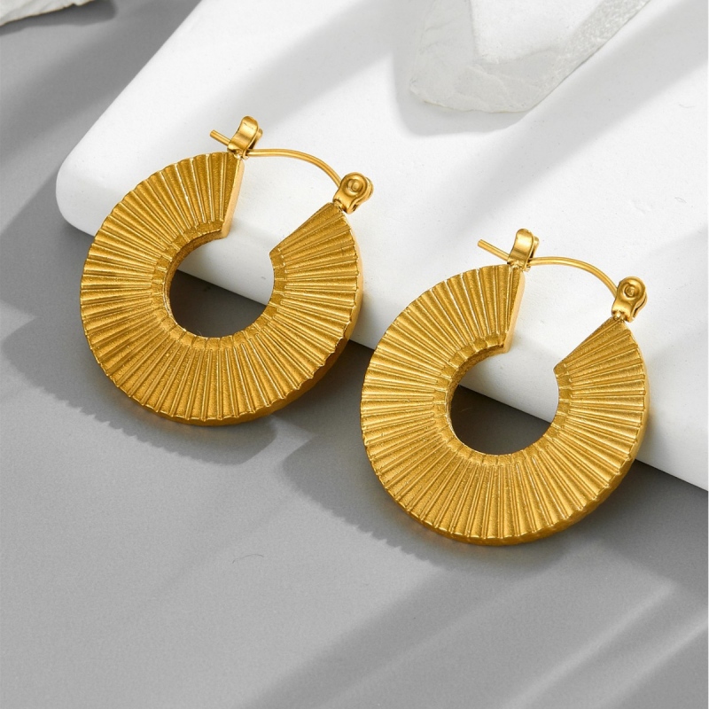 Round Earring Hoop(图1)