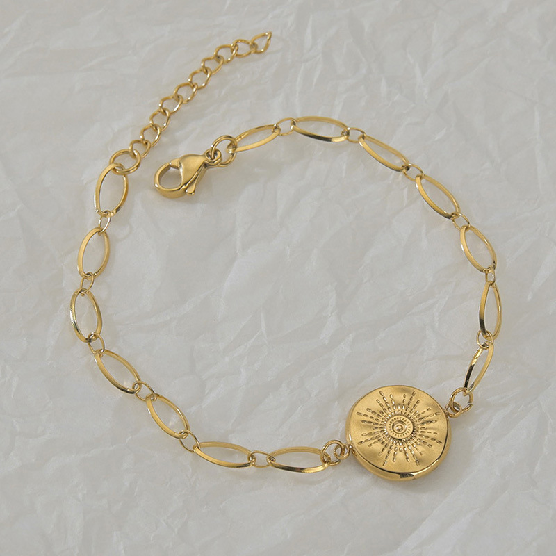 18k Gold Plated Bracelet(图1)