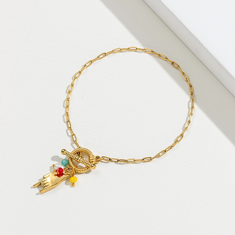 18k Gold Plated Bracelet(图1)