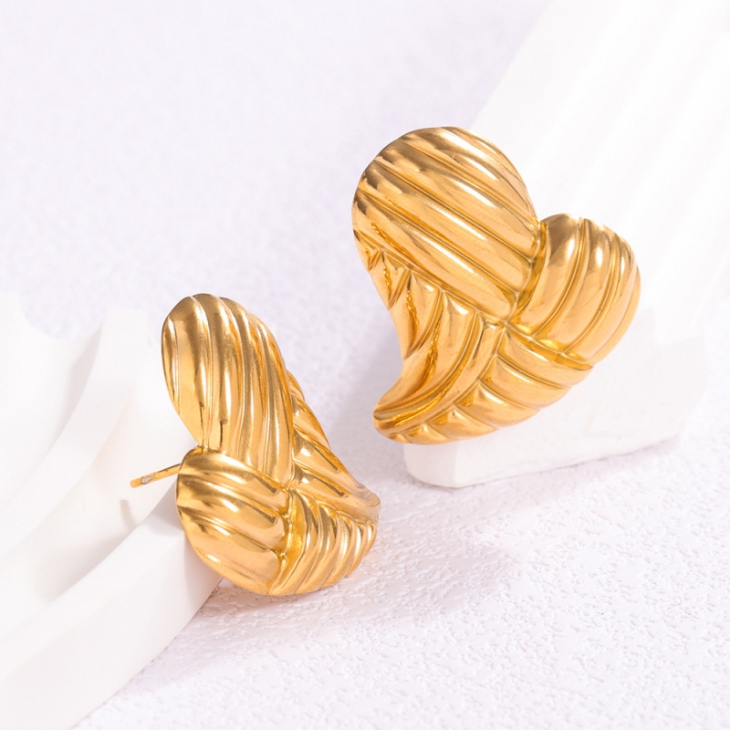 18k Gold Plated Statement Earring(图1)