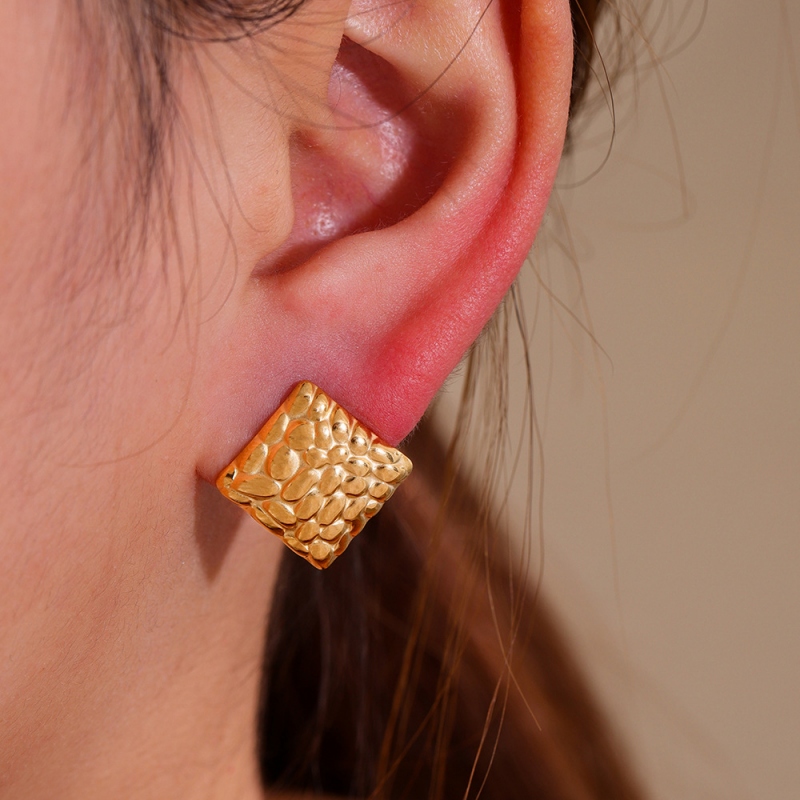 Square Statement Earring(图1)