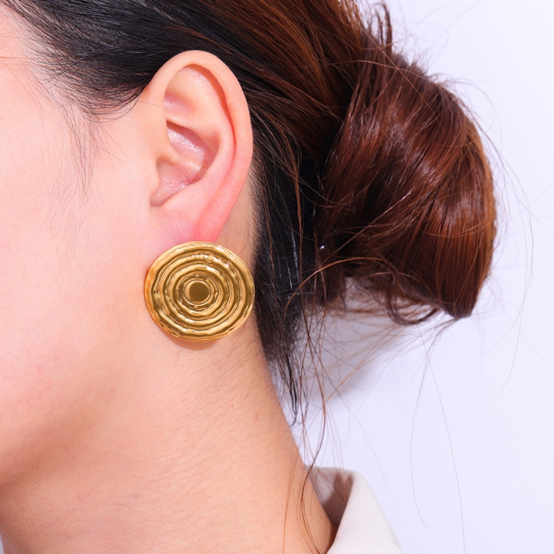 Round Statement Earring(图1)