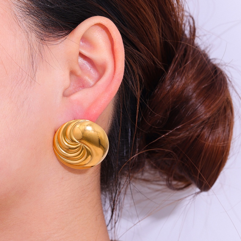 Round Statement Earring(图1)