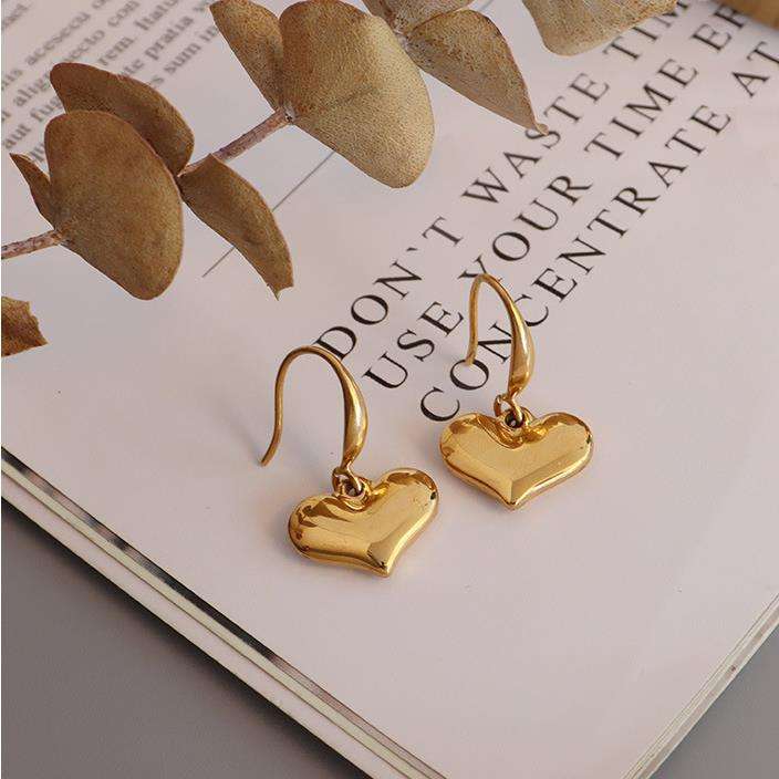 Heart-top Ear Stud(图1)