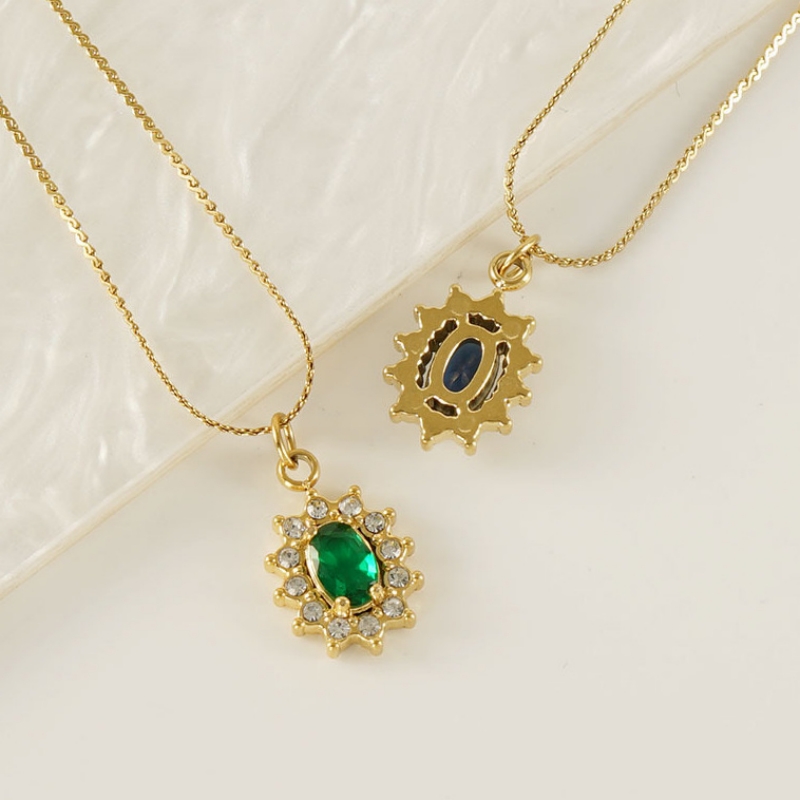 Necklace with Zircon(图1)