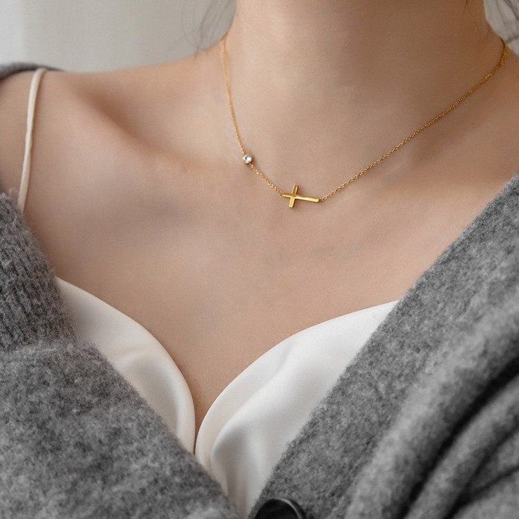 Necklace with Cross(图1)