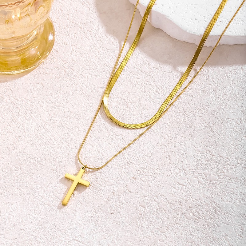 Necklace with Cross(图1)