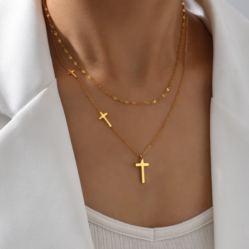 Necklace with Cross(图1)