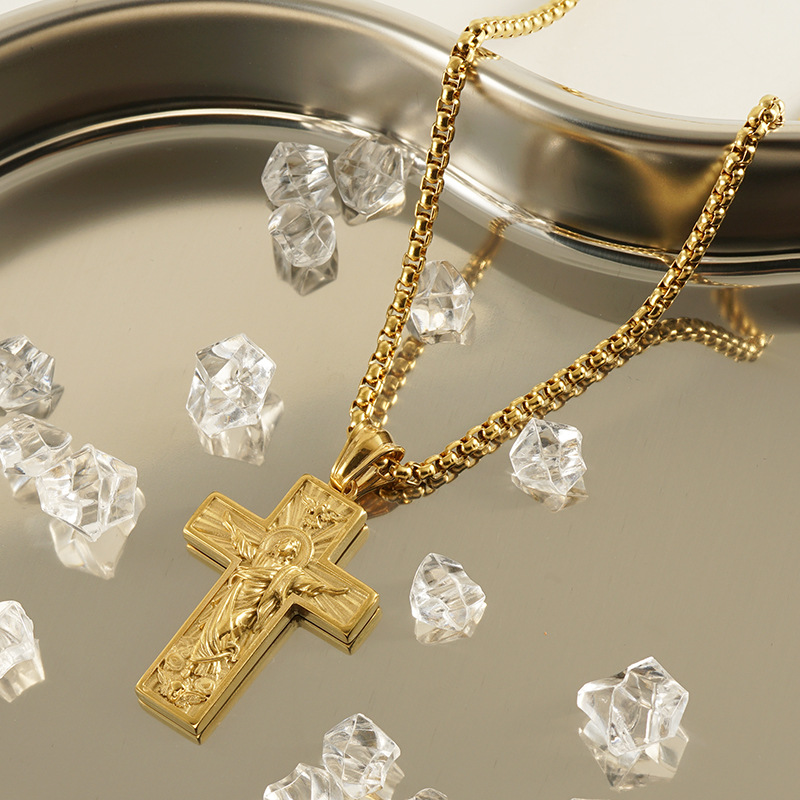 Necklace with Cross(图1)