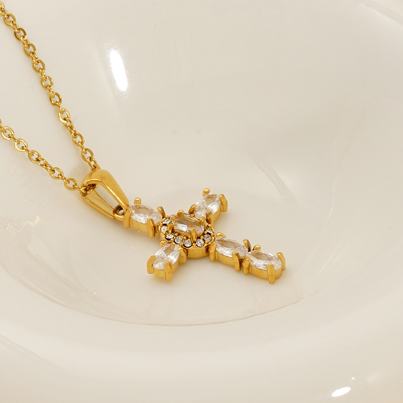 Necklace with Cross(图1)